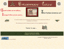 Tablet Screenshot of enluminures-celtes.com